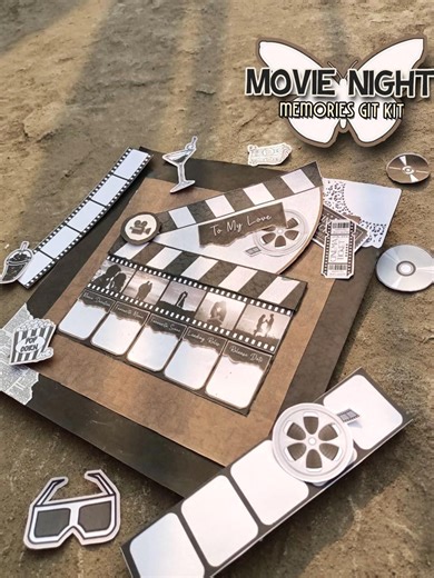 Diy Printable Gift Card Unique Romantic Giftfor Her Customized Movie Theme Anniversary Personalized Memory Keepsake Digital Film Reel Photo - Etsy