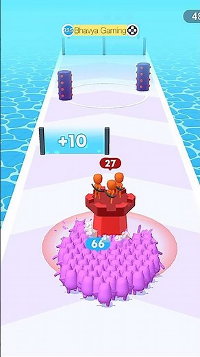 Count Master Level 335 | Runner Game Fun #Shorts