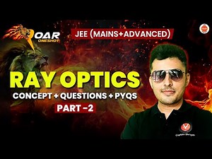 Complete Ray optics ( Part 2 ) | JEE 2025 | All Concepts And Question | Shreyas Sir