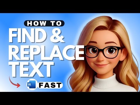 How to Find and Replace Text in Microsoft Word 365 - 2025