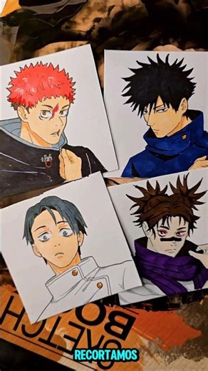 How to make an Endless Card in less than 30 seconds #itadori #yuta #choso #megumi