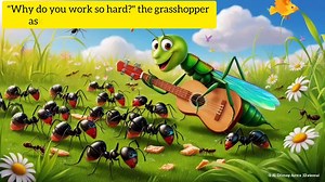 "The Ants and the Grasshopper | Classic Fable for Kids | Animated Storytime"