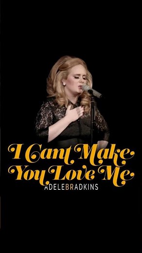 ✨️"I Can't Make You Love Me" - Adele - Live at the Royal Albert Hall | Set.2011
