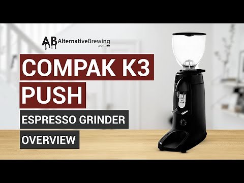 Compak K3 Push On-Demand Espresso Grinder Review