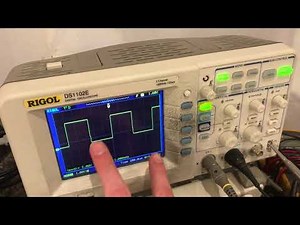 RIGOL DS1102E osciloscope (basic understanding)