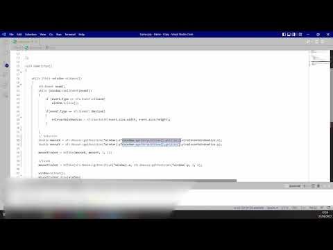 SFML Dynamic Mouse Position Tutorial