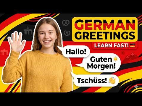 German Basics: Greetings & Goodbyes | Hallo, Guten Morgen, Gute Nacht