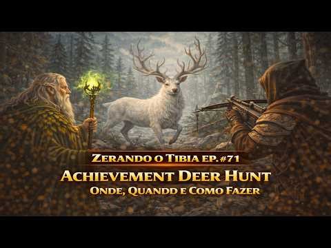 ZERANDO O TIBIA EP. #71 | ACHIEVEMENT DEER HUNT – ONDE, QUANDO E COMO FAZER