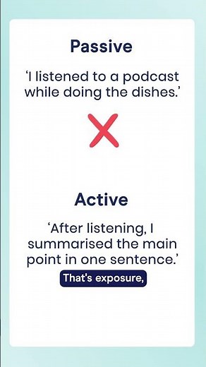 Active listening — the one-sentence summary