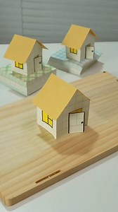 82K views · 1K reactions | Build a Mini Paper House on Your Desk! ✨...