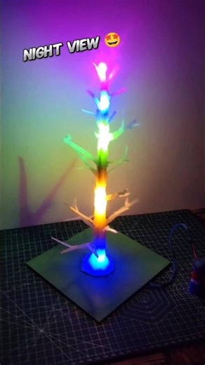 Homemade glue tree / decoration tree #shorts #viral