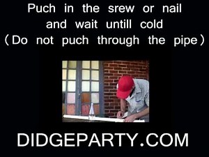 PVC Didgeridoo - How to make a pvc didgeridoo