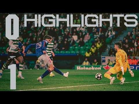 HAVERTZ WINS IT IN STOPPAGE TIME | HIGHLIGHTS | Sporting CP vs Arsenal (0-1) | Champions League