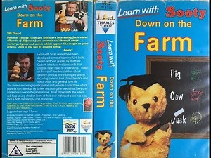 Learn with Sooty - Down on the Farm (TV 8130) 1991 UK VHS
