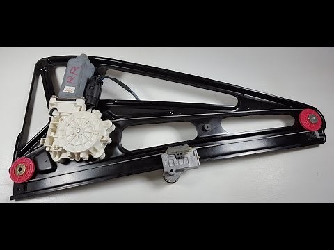 BMW E38 750 740 Rear Window Regulator Removal