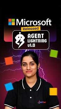 Microsoft Just Released Agent Lightning v1.0 - AI Agents Can Now Learn! #shorts