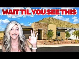 Touring 2 New Homes in Top Phoenix New Community (Blossom Rock)