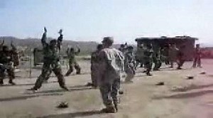 Afghan Army Jumping Jacks