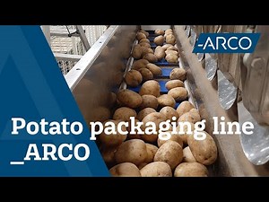 Automatic Potato Packaging line with Robot - Agri & Food Machines - ARCO Solutions
