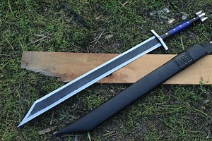 Handforged Christian Sword Replica | Cosplay LARP Steel Blade, Nepal - Etsy Canada