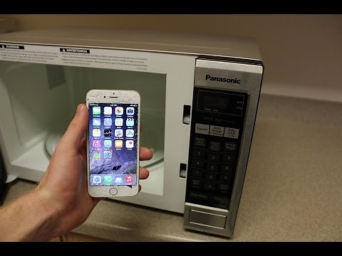 iPhone 6 Microwave Charge Wave Feature Works | Charge iPhone 6 in Microwave