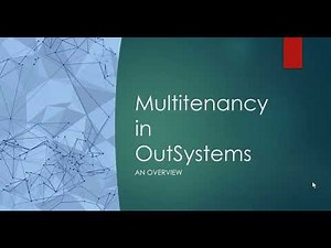 Multitenancy in OutSystems