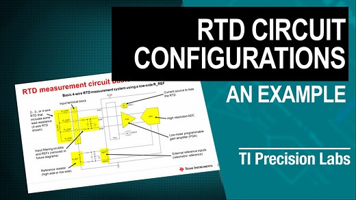 RTD Measurement Circuits | Video | TI.com