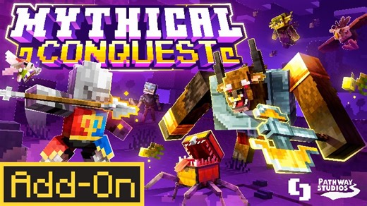 [Add-On]神话征服-我的世界市场包免费下载-Minecraft Marketplace Mythical Conquest
