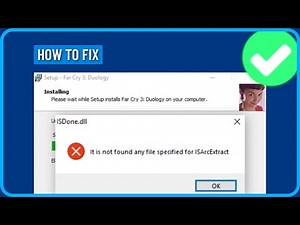 How to Fix Install Error It is Not Found Any File Specified Isarcextract in Windows 11/10/8/7