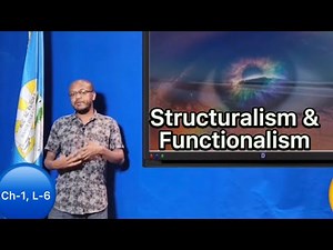 Ch-1, L-6 Classical Schools of Thought: Structuralism and Functionalism /Psych In Amharic /