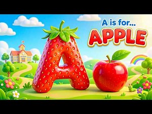 ABC Phonics Song 🎶 | ABC Song for Toddlers | 123 Numbers & Shapes | Nursery Rhymes