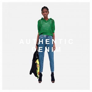Authentic denim inspired by vintage denim fabric and colors https://go.zara/authenticdenimf | ZARA