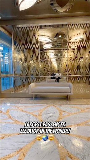 The World's Largest Passenger Elevator! 🤯 Inside the Luxury Mega-Lift at Jio World Centre, Mumbai🏢