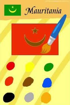 Painting and Coloring for Kids 🎨 | Country - Mauritania | @havefunteaching