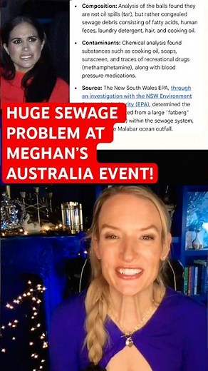 Meghan’s Australia “Girls Weekend” Has A HUGE Sewage Problem!