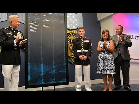 Kyle Carpenter's Hall of Heroes Induction