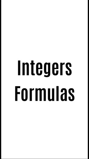 Integer Sign Rules | Addition, Subtraction, Multiplication, Division #shorts #education