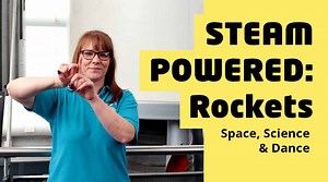 🌌 #STEAMPOWERED: Space, Science & Dance. A brand new series to teach children about science and space through the movement of dance from the National Space Centre, NSC Creative and Moving Together. 🚀 In this episode Charlie and Katie teach you all about rockets. Get moving with Darcy and the Space Cadets as they create a dance routine inspired by rockets for you to follow along with. (Please do NOT try the whoosh bottle experiment at home) 🗓️ Next episode (2/6): The Moon at 11:00 on Wednesday