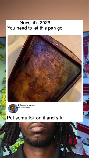 Guys, it's 2026.You need to let this pan go.