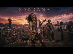 Carlos Santana Woodstock 1969 🔥 Legendary Live Guitar Solo | Psychedelic Latin (Inspired Tribute)