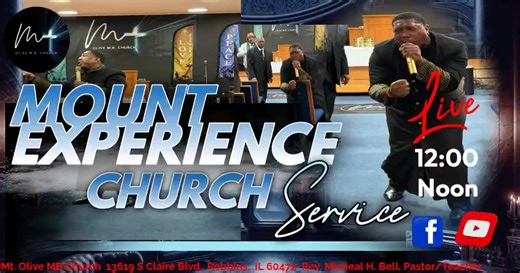 There’s something special happening every Sunday at The Mount. It’s more than a service. it’s a worship experience like no other. Every Sunday at 12:00 p.m., we come together to lift up the name of Jesus, hear a life-changing Word, and experience real praise, real people, and real love. Whether you’re looking for encouragement, community, healing, or just a place where you can come as you are, The Mount is for you. Bring your family. Bring a friend. Bring your heart ready for what God wants to d