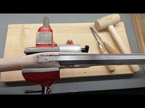 Installing Kibler Colonial Rifle Barrel