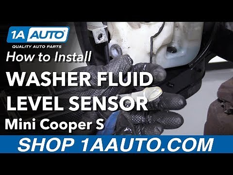 How to Install Washer Fluid Level Sensor 07-13 Mini Cooper S