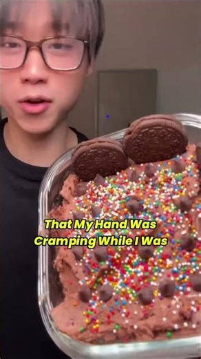 Low Calorie, High Protein No Bake Cosmic Brownie Cheesecake (UNDER 5 minutes) 🗣️🗣️ Are you