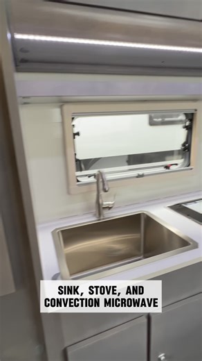 While visiting D&H RV & Marine we took a look at a Cirrus 820 by nuCamp. The 820 is a non-slide, wet bath, short bed #truckcamper. A base Cirrus 820 #camper without options weighs in at 2,876 pounds. It comes standard with electric jacks, a 4 cubic foot compressor refrigerator/freezer, the Alde heating and hot water system, a queen size bed with the Froli system, and a full booth dinette that converts into a 34” x 69” bed. The Cirrus 820 has a 36 gallon fresh tank, a 33 gallon grey tank, and a 2