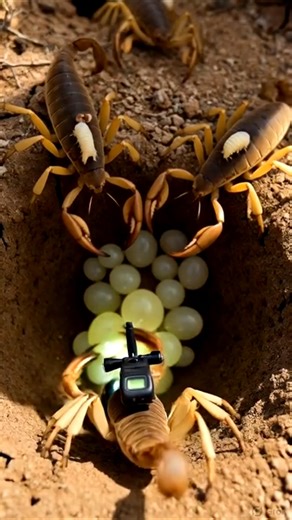 🦂 Scorpion POV | Micro Camera on a Scorpion Exploring Its Hidden Colony