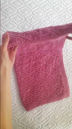 Baby Blanket v11 Knitting Pattern | Preview | Vitalina