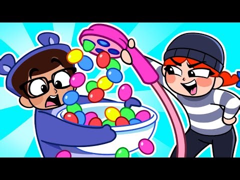 Magic Candy Shower! 🌧️ Yummy Adventure For Kids 🍬 Sharing is Caring 🍭 Nursery Rhymes