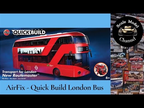 AirFix - Quick Build Route-master Double Decker Bus.