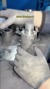 💎 Hardness second ONLY to diamonds. Have you ever seen a Tungsten Carbide ball? 💎